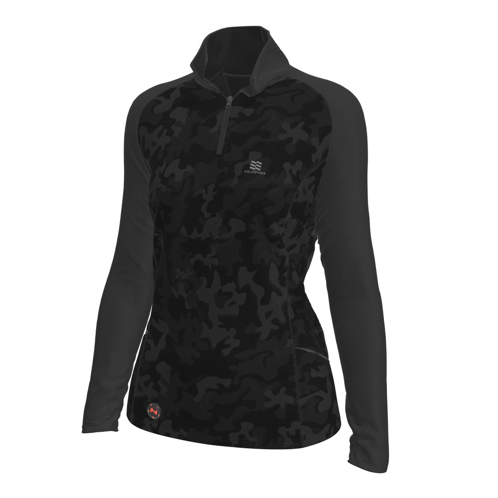 Mobile Warming Proton Baselayer Shirt Womens 7.4V Black 2X - Ascmtools