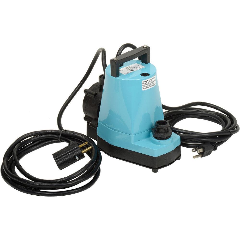 Little Giant Pump 5-ASP 1/6HP 115V Submersible Utility Pump with Piggyback Diaphragm Switch - Ascmtools