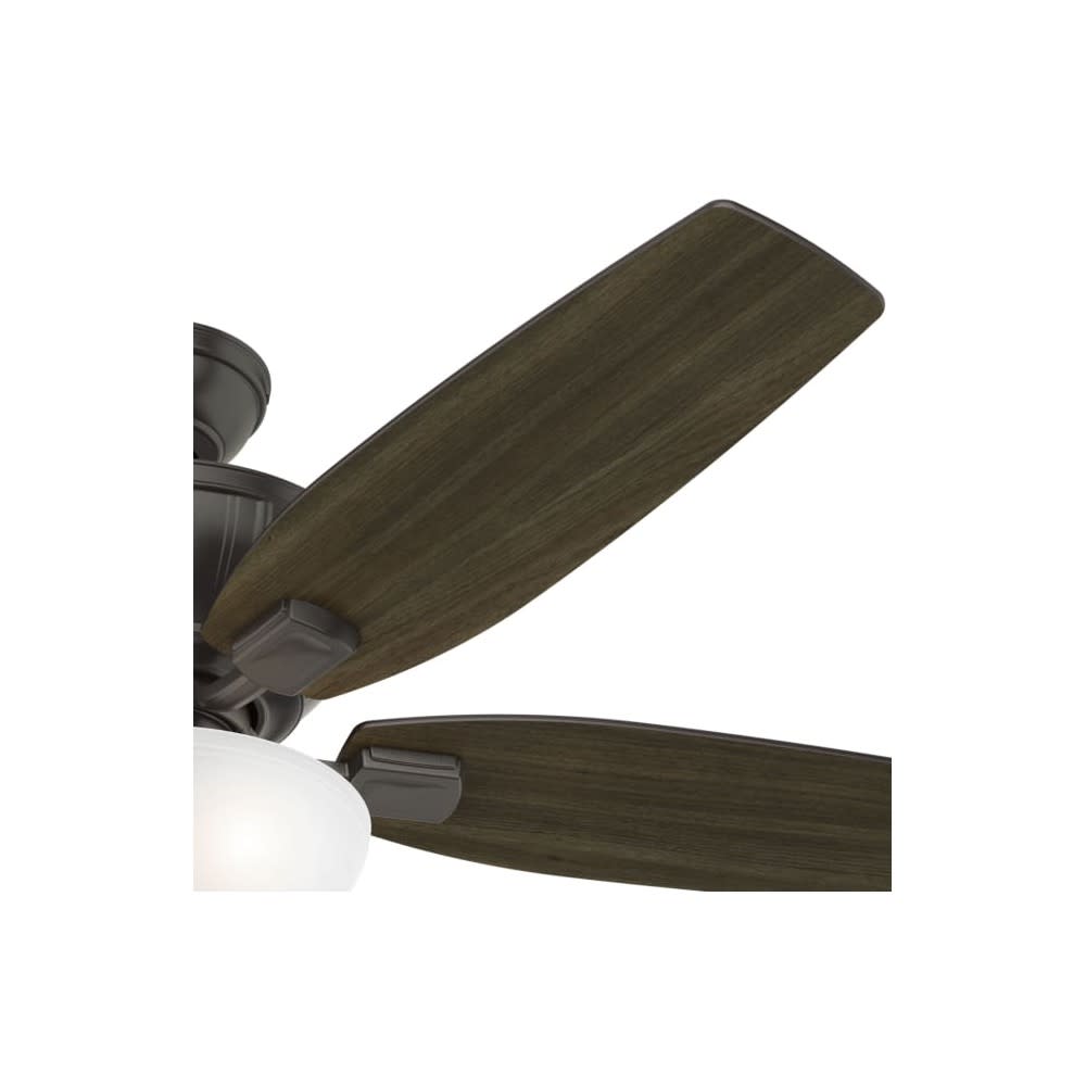 Hunter Fan Kenbridge Ceiling Fan 52″ Noble Bronze Dark Walnut - Ascmtools