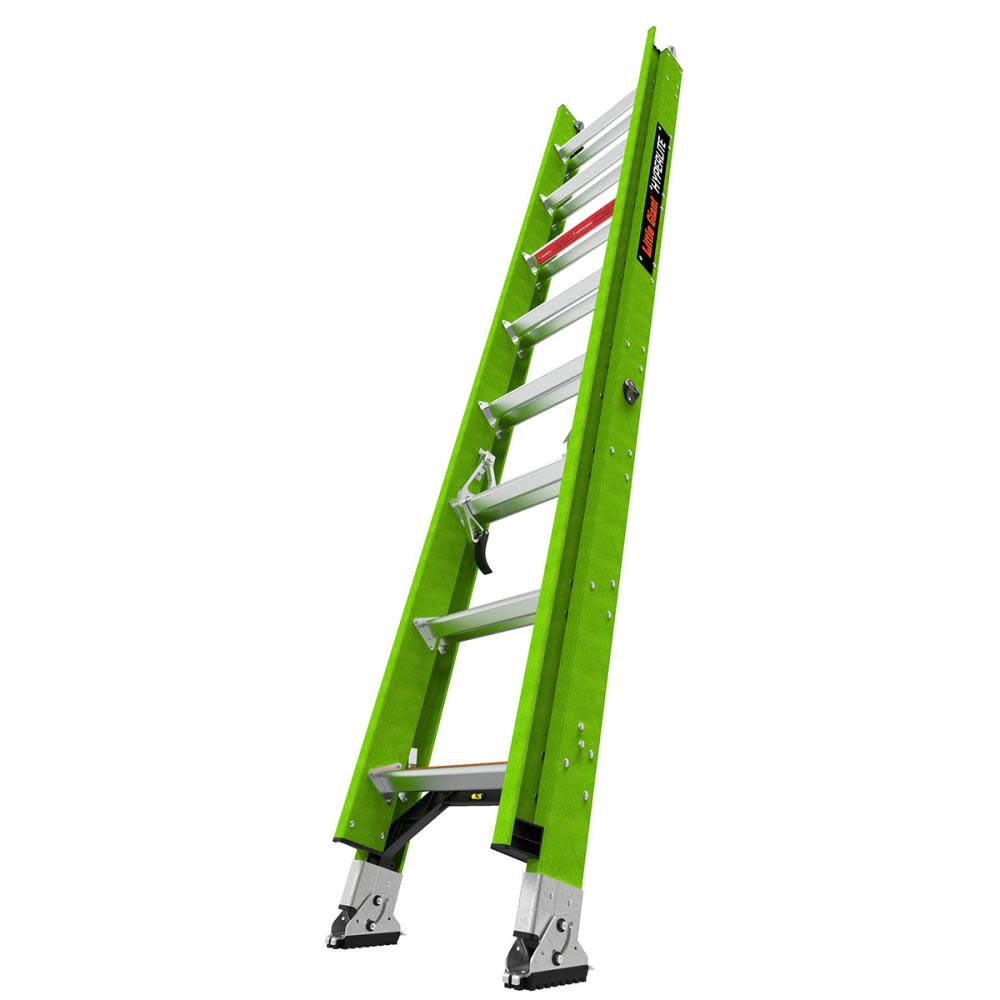 Little Giant Safety HyperLite 16 ft Type IAA Fiberglass Extension Ladder - Ascmtools