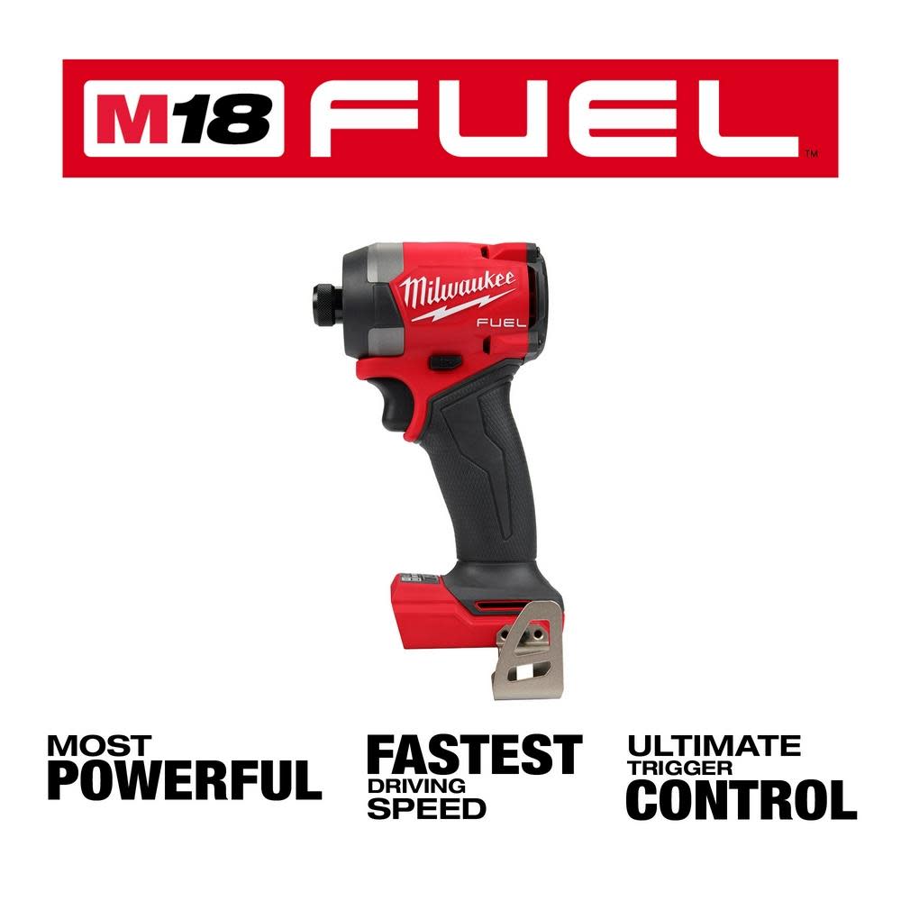 Milwaukee M18 FUEL 1/4″ Hex Impact Driver Reconditioned Bare Tool - Ascmtools