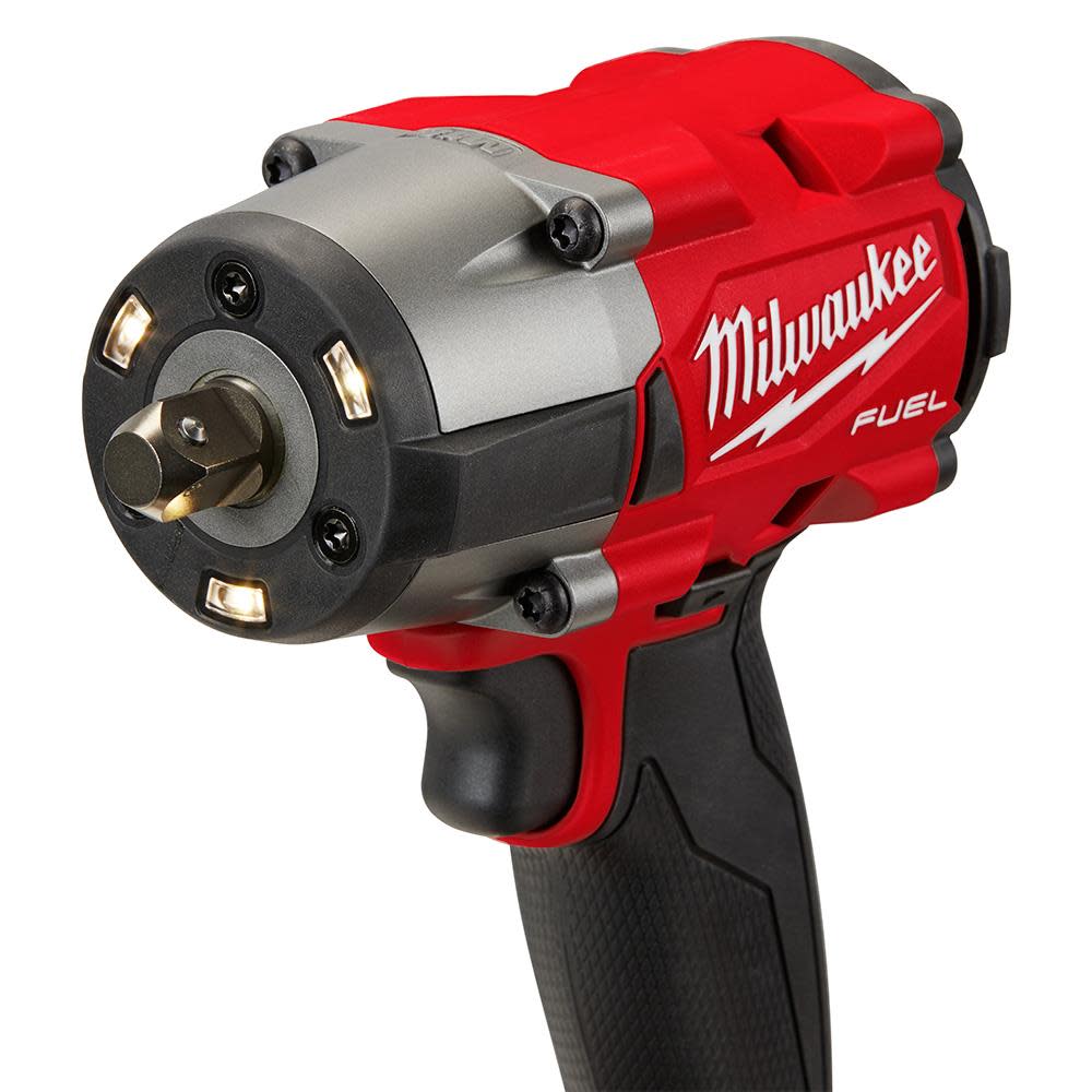 Milwaukee M18 FUEL 1/2 Mid-Torque Impact Wrench with Pin Detent Kit - Ascmtools