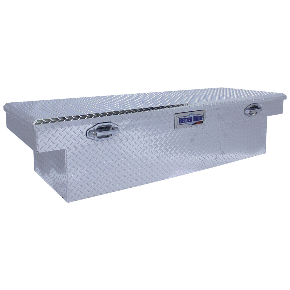 Better Built 69″ SEC Saddle Truck Tool Box DEEP & WIDE BRITE ALUMINUM - Ascmtools