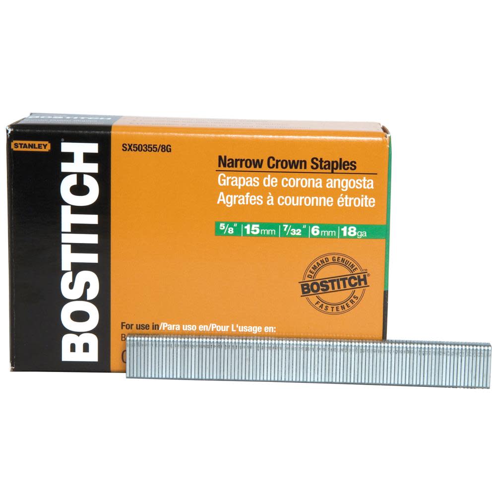 Bostitch 5/8-in Finishing Pneumatic Staples - Ascmtools