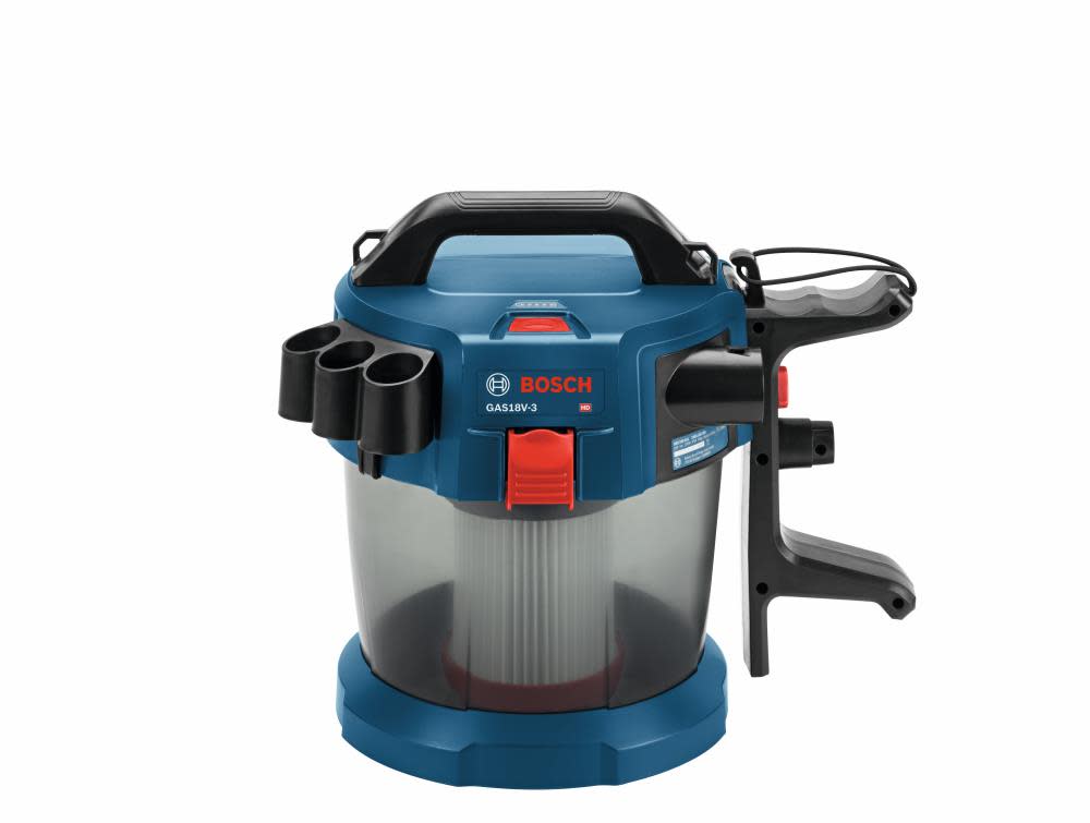 Bosch 18 V 2.6-Gallon Wet/Dry Vacuum Cleaner with HEPA Filter (Bare Tool) - Ascmtools