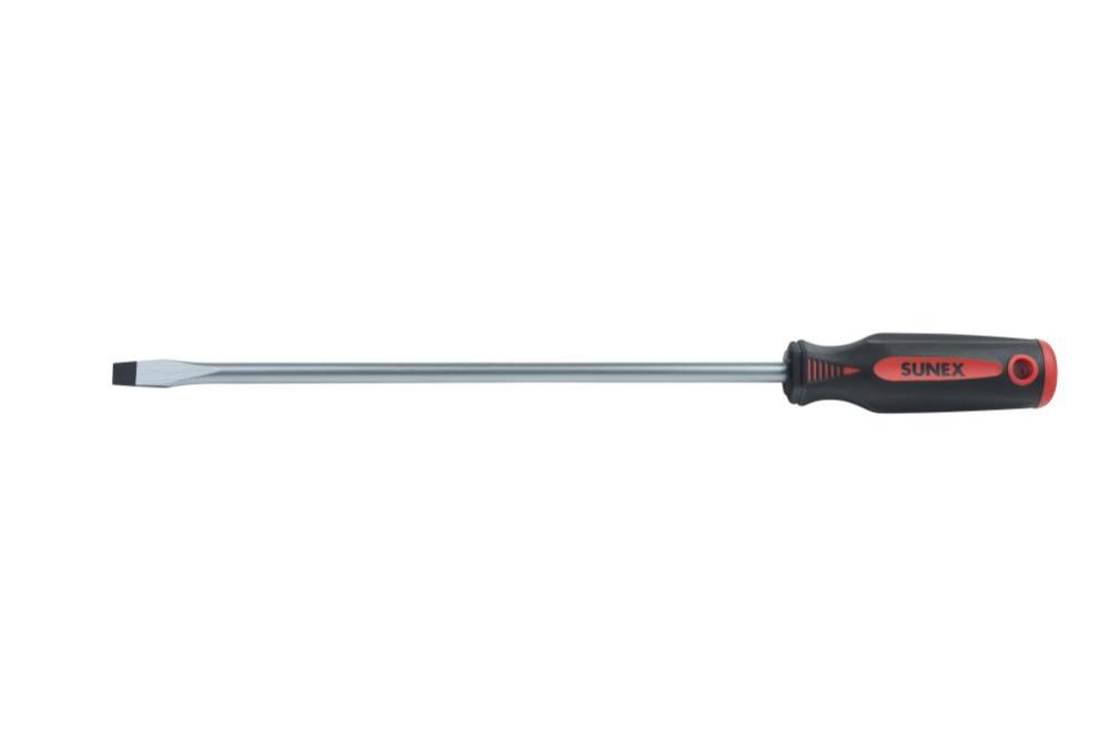 Sunex 3/8 In. x 12 In. Slotted Screwdriver - Ascmtools