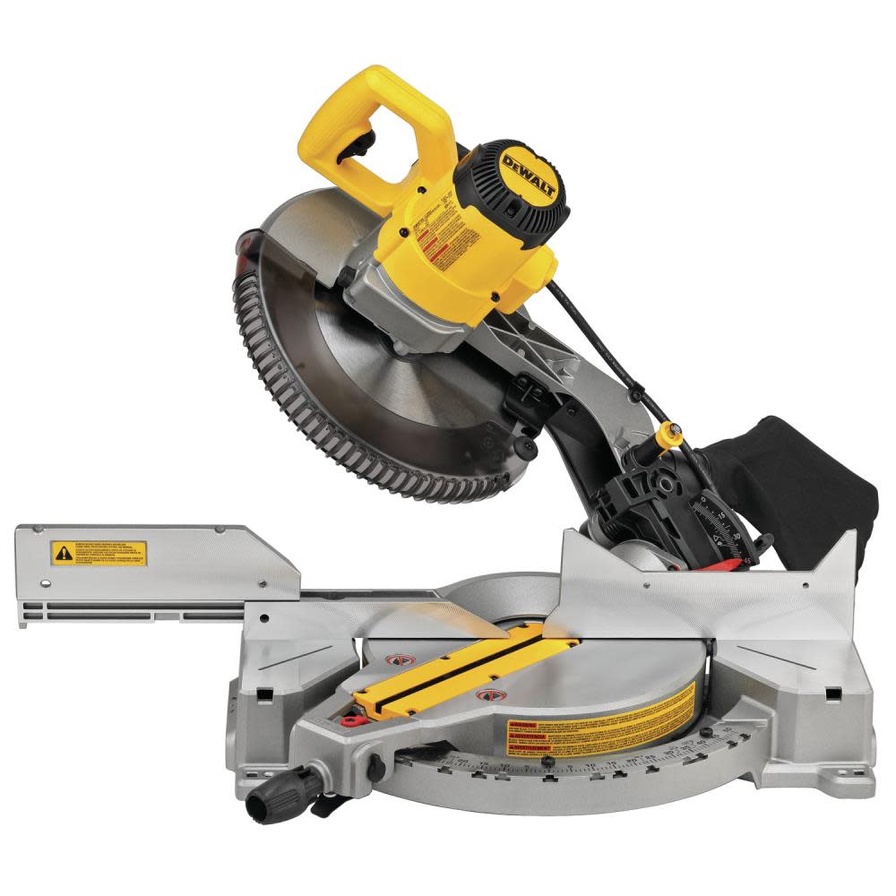 DEWALT 12-in 15-Amp Single Bevel Compound Miter Saw - Ascmtools