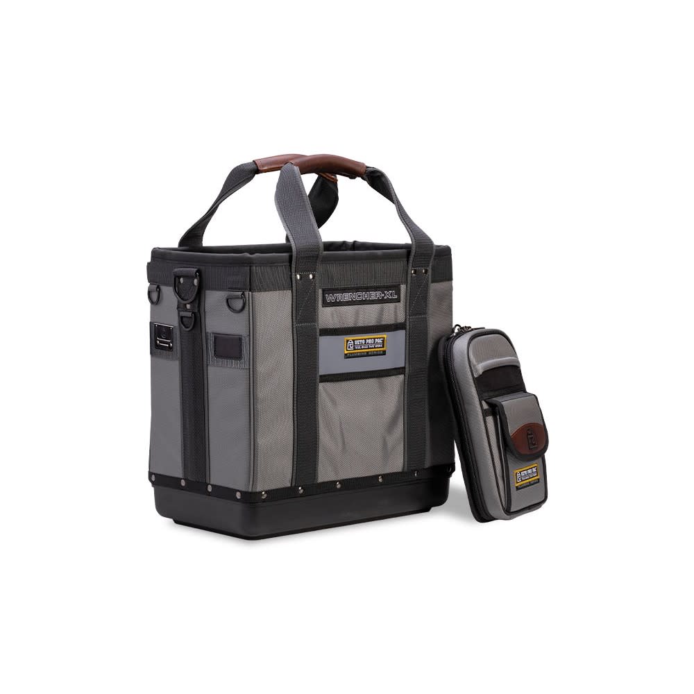 Veto Pro Pac 80 Lbs Open Top Plumbing Bag XL Gray - Ascmtools