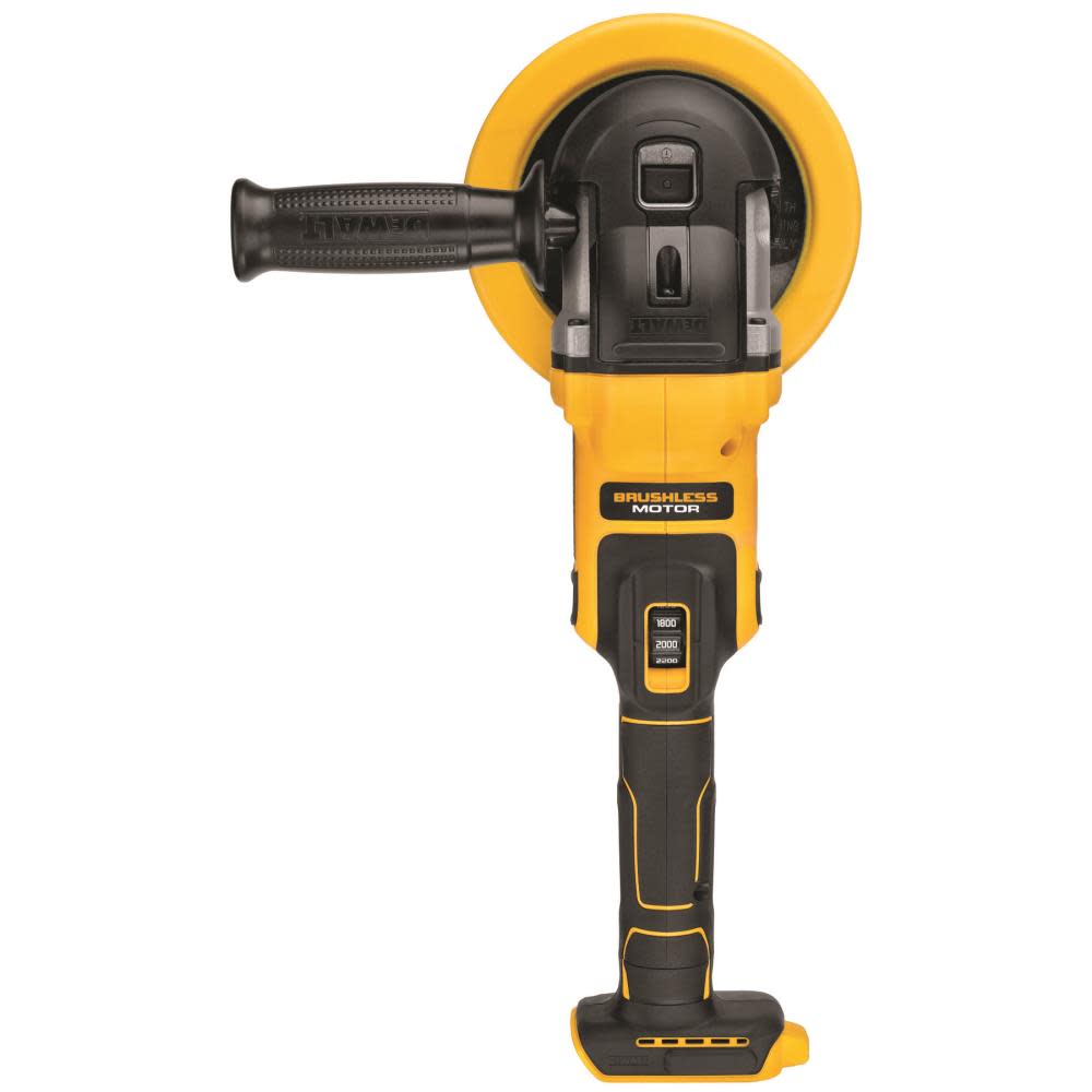 DEWALT 20V MAX XR 7 in 180mm Variable Speed Rotary Polisher Bare Tool - Ascmtools