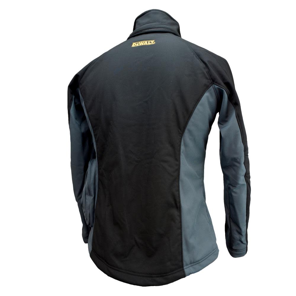 DEWALT Womens Heated Hooded Soft Shell Jacket Black S - Ascmtools