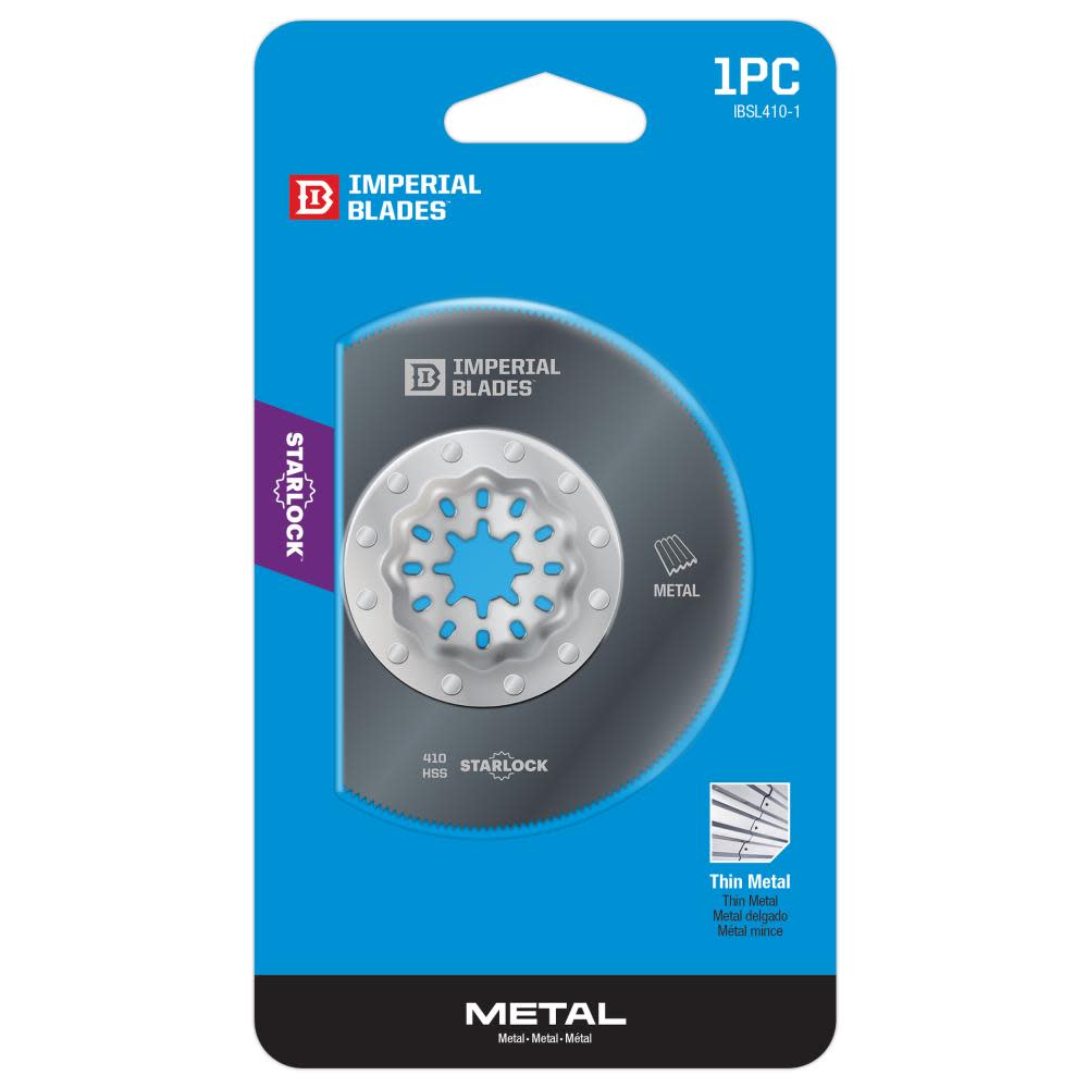 Imperial Blades Starlock 3 3/8″ Thin Metal Segment Blade 1pc - Ascmtools