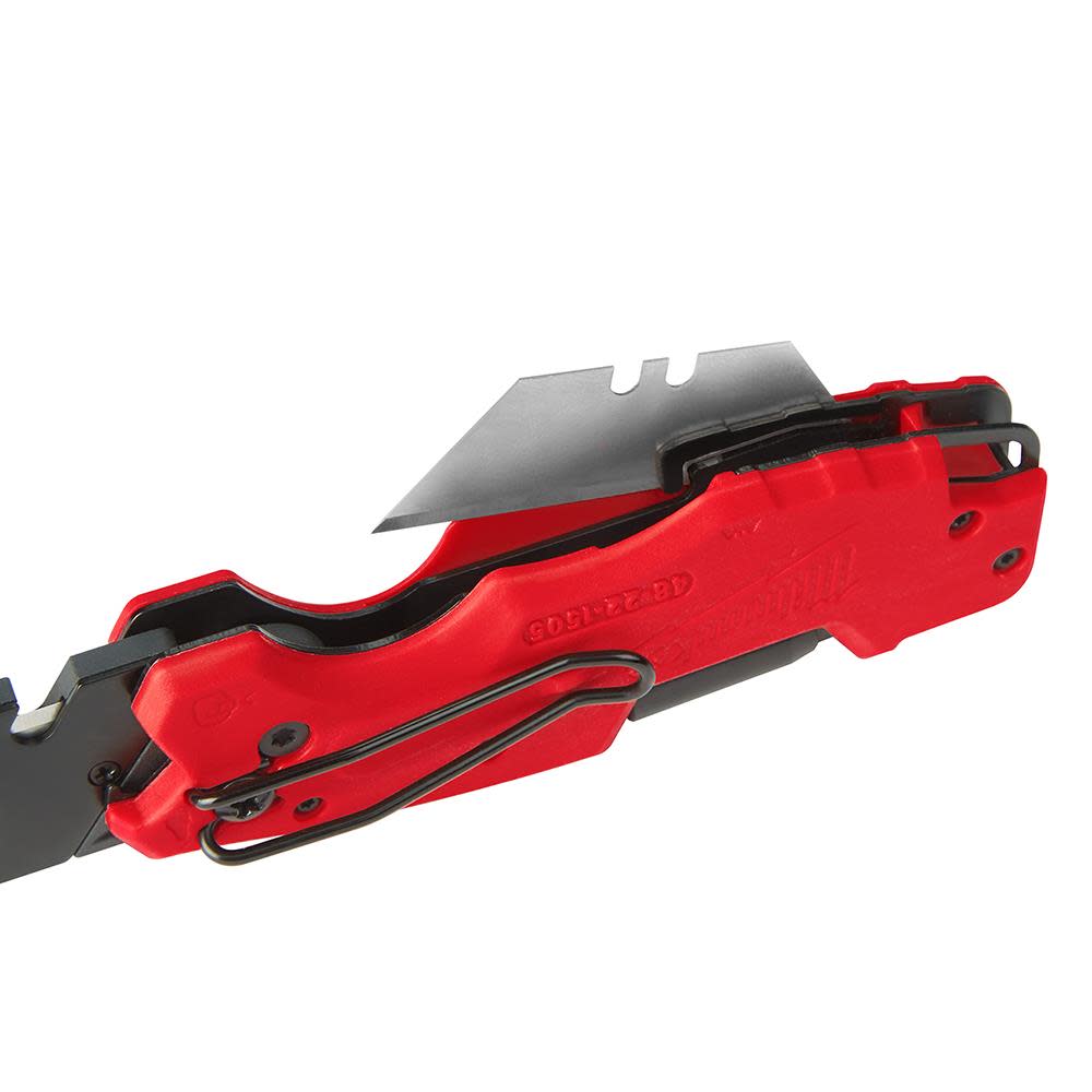 Milwaukee FASTBACK 6IN1 Folding Utility Knife - Ascmtools