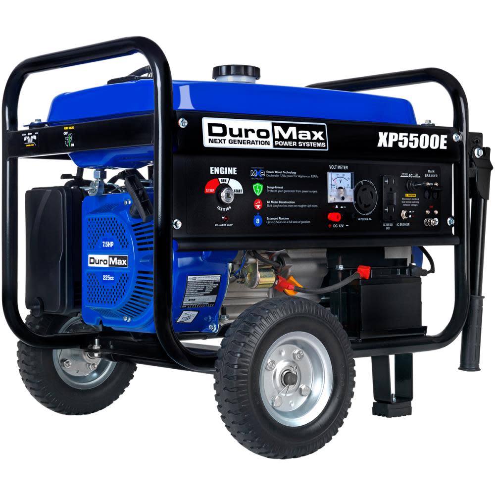 Duromax 5500-Watt Gas Powered Portable Generator - Ascmtools