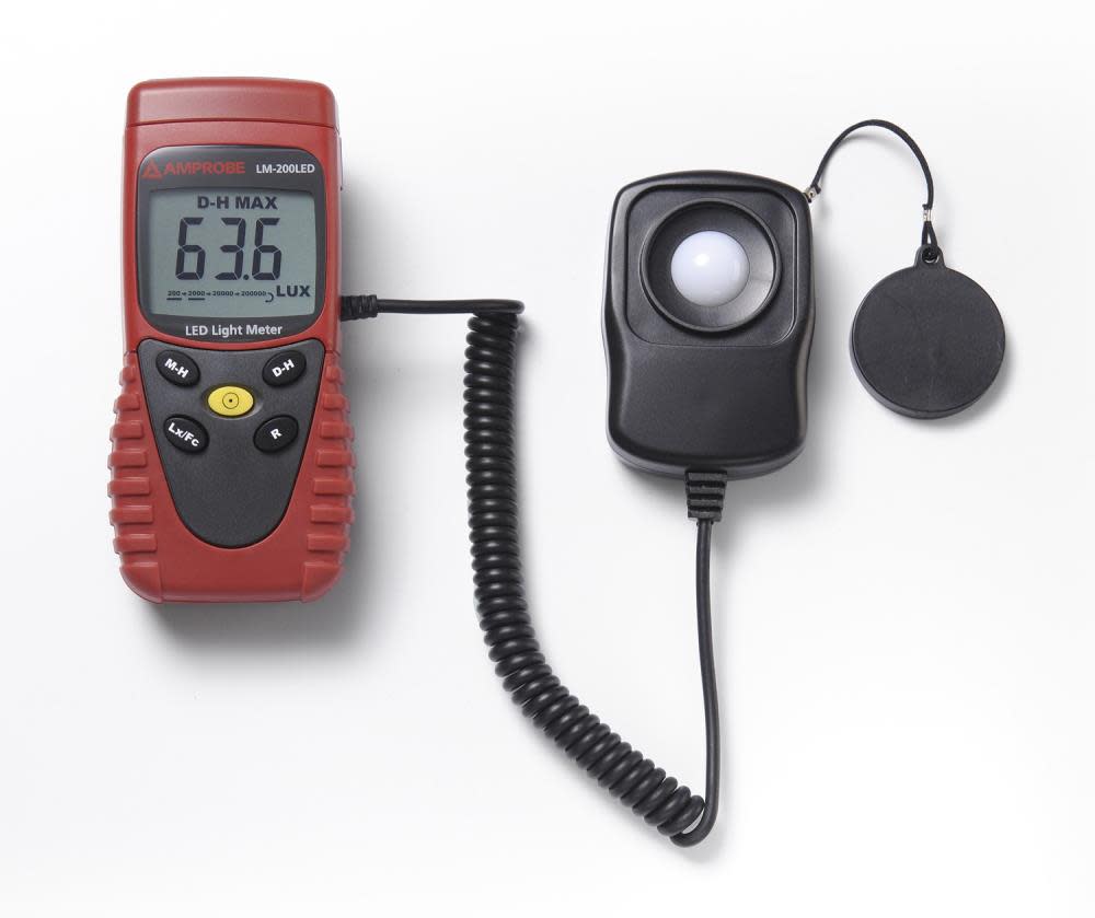 Amprobe LM-200 LED Light Meter - Ascmtools
