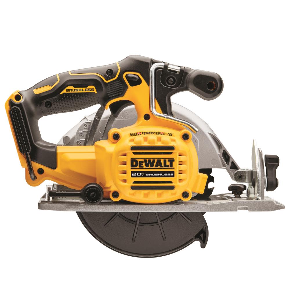 DEWALT 20V MAX 6-1/2 in. Brushless Cordless Circular Saw (Tool Only) - Ascmtools