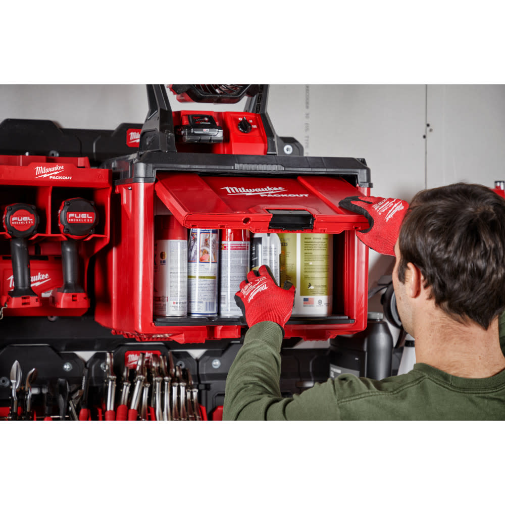 Milwaukee PACKOUT Cabinet & Large Wall Plate Bundle - Ascmtools