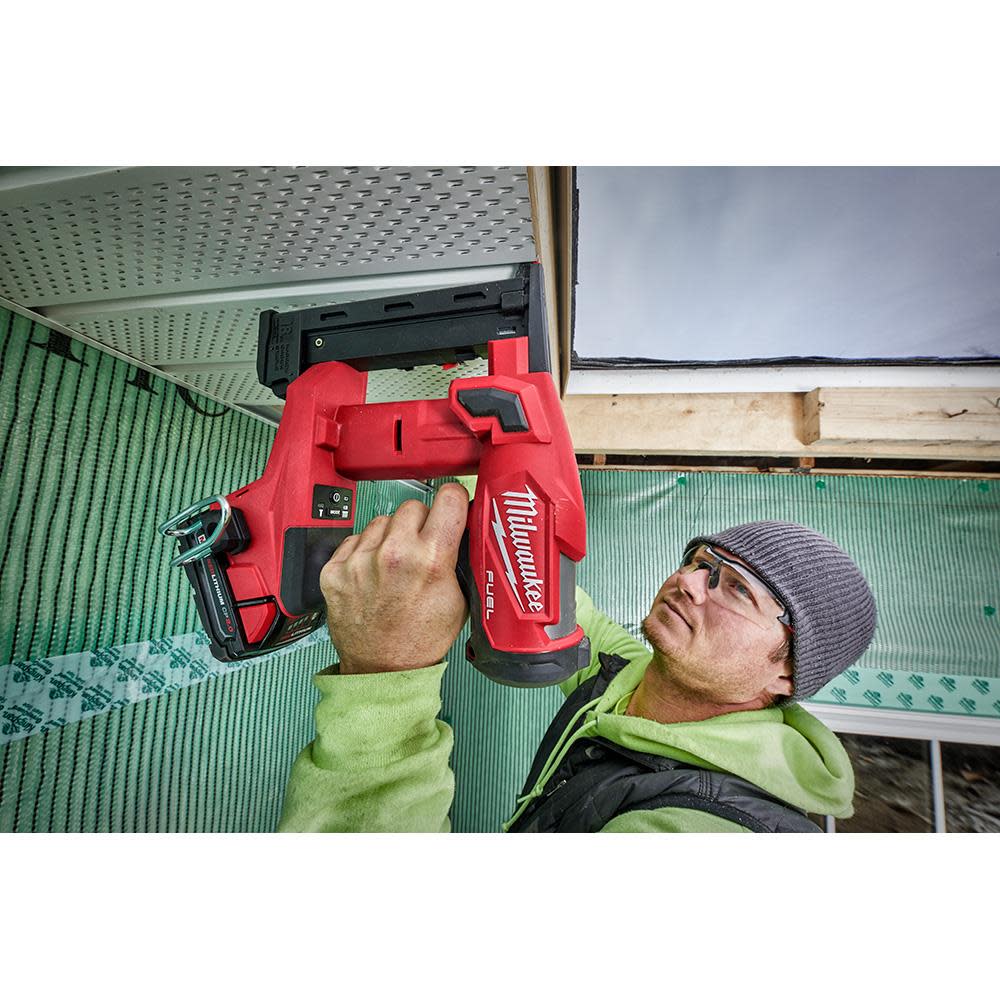 Milwaukee M18 FUEL 18 Gauge 1/4 in. Narrow Crown Stapler Kit - Ascmtools