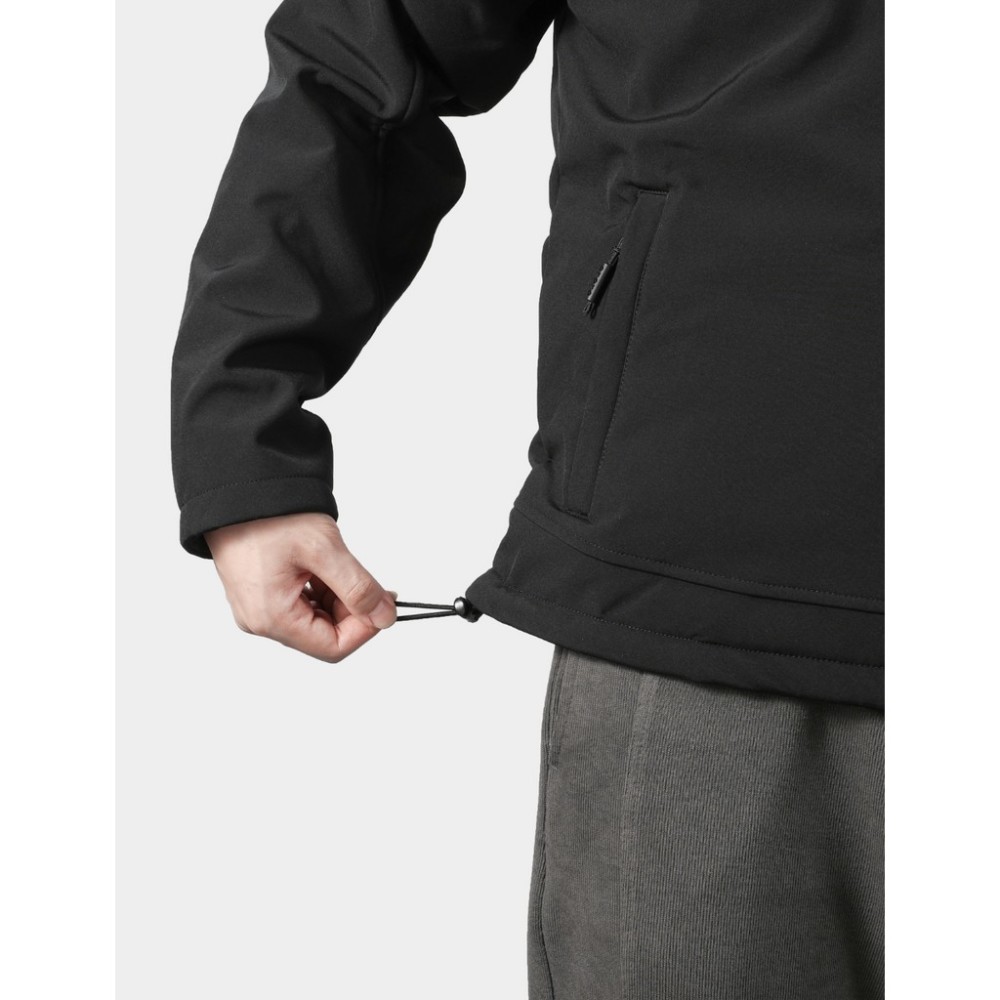 ORORO Mens Black & Gold Classic Heated Jacket Kit Small - Ascmtools