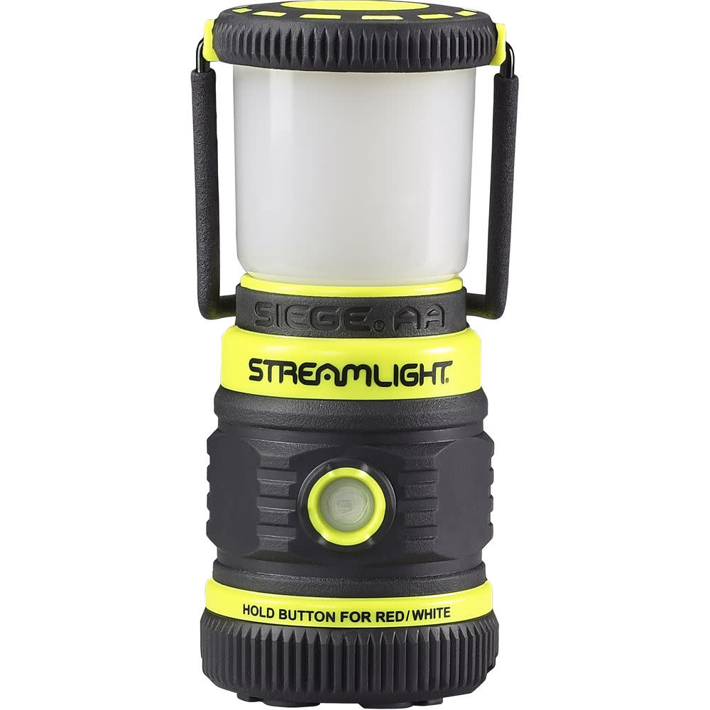 Streamlight Siege AA Alkaline Yellow Magnetic Work Lantern - Ascmtools