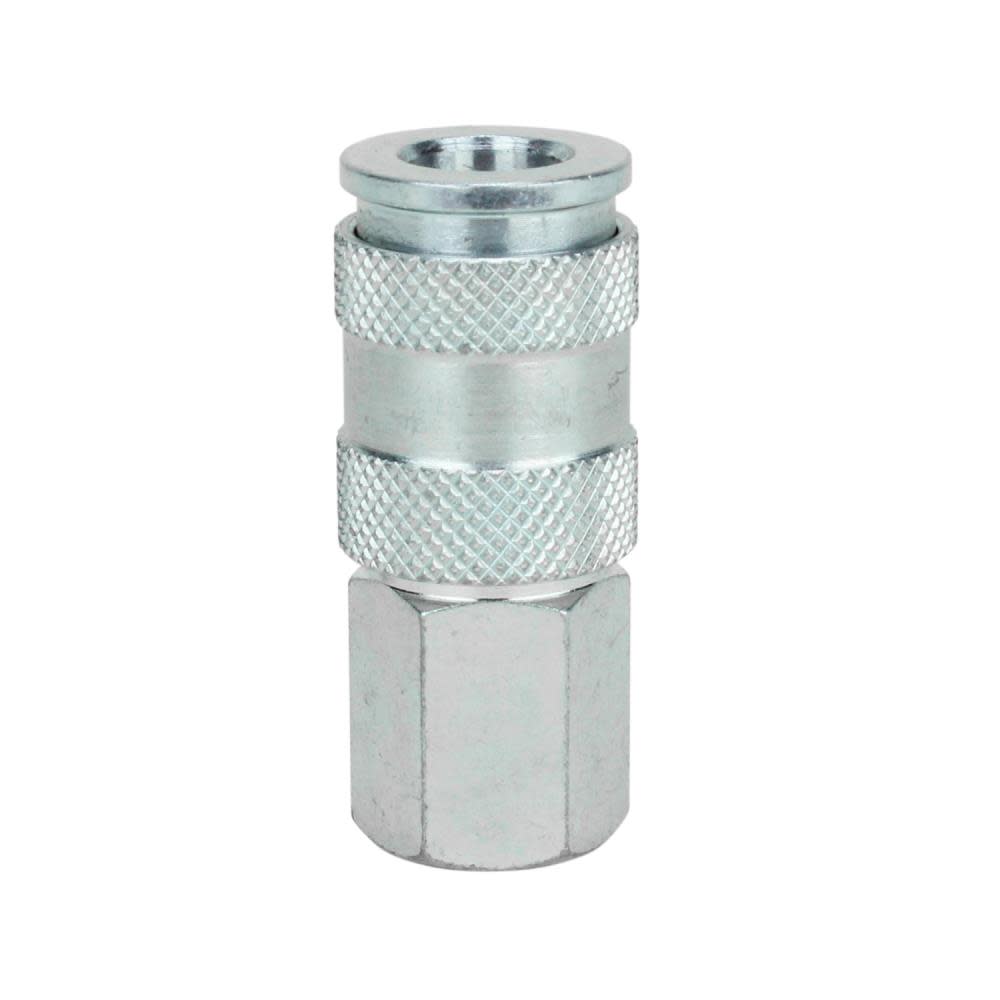 Milton S-764ST 1/4″ FNPT High Flow (V-Style) Quick-Connect Steel Coupler - Ascmtools