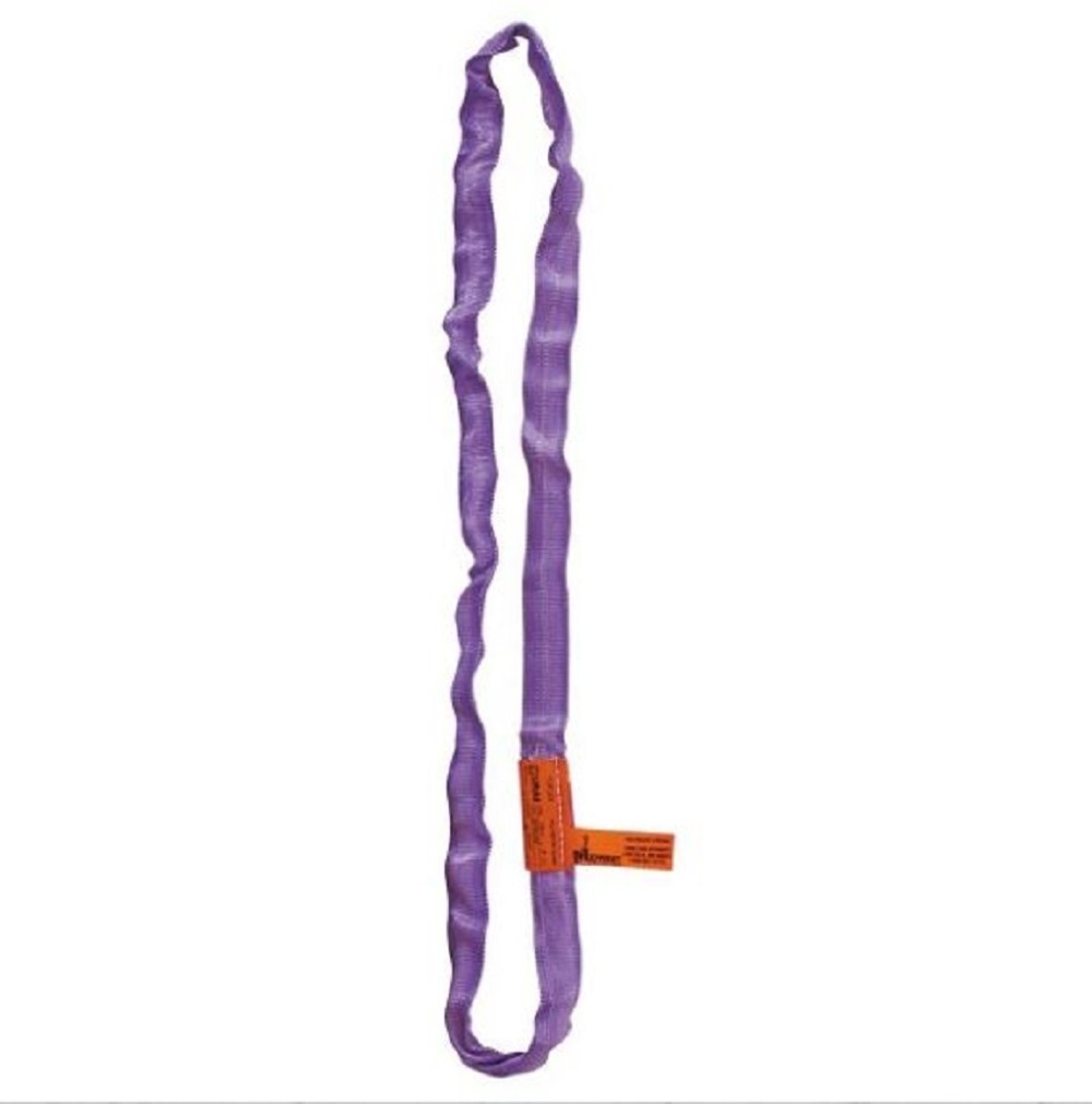 Lift-All 4 Ft. Purple Endless Tuflex Poly Roundsling - Ascmtools