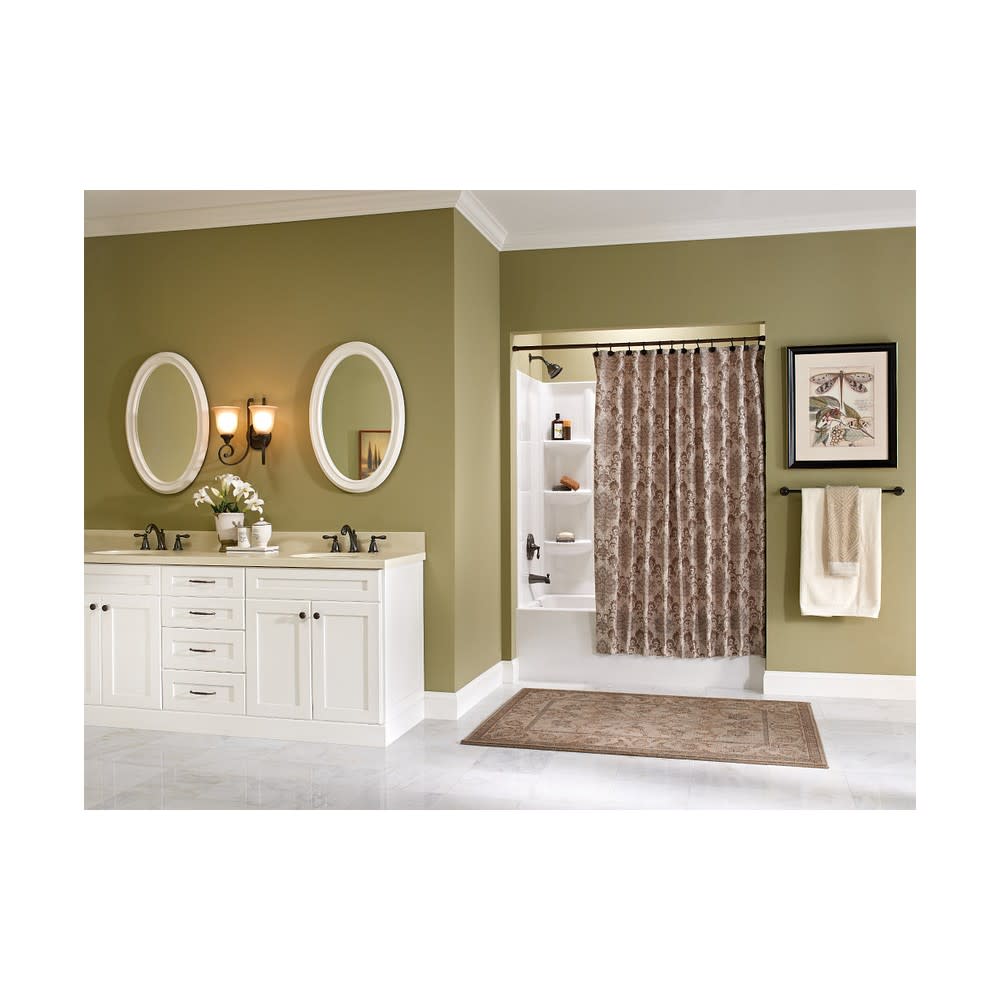 Moen Caldwell Bathroom Lavatory Faucet Bronze 2 Handle High Arc - Ascmtools