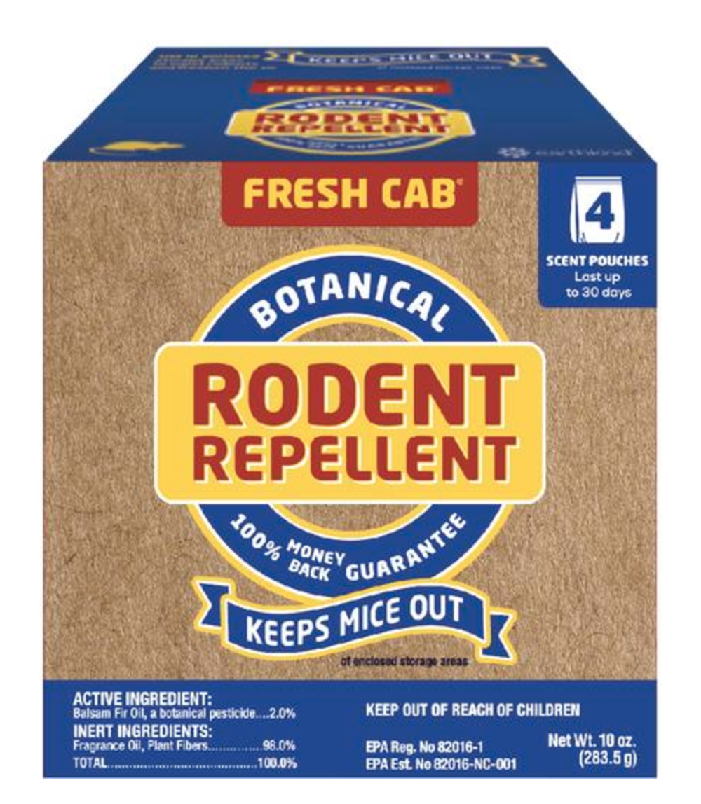 Fresh Cab Fresh Cab Botanical Rodent Repellent Pouches 4pk - Ascmtools