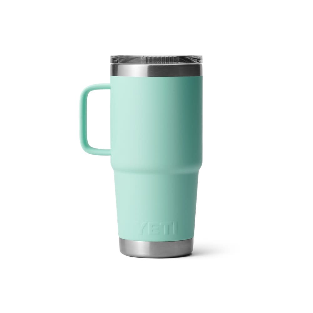 Yeti Rambler Travel Mug with StrongHold Lid Seafoam 20oz - Ascmtools