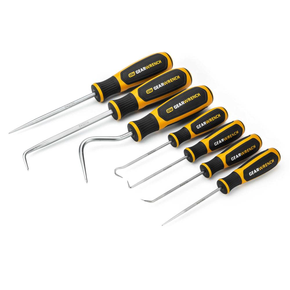 GEARWRENCH 7 Pc Hook & Pick Set - Ascmtools