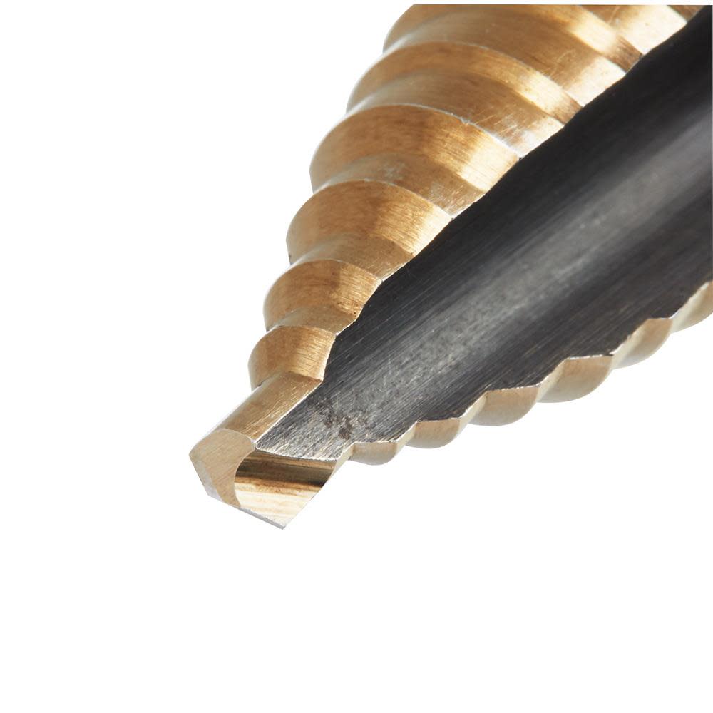 Milwaukee Cobalt Step Drill Bit #9 1/8-1-1/8″ - Ascmtools