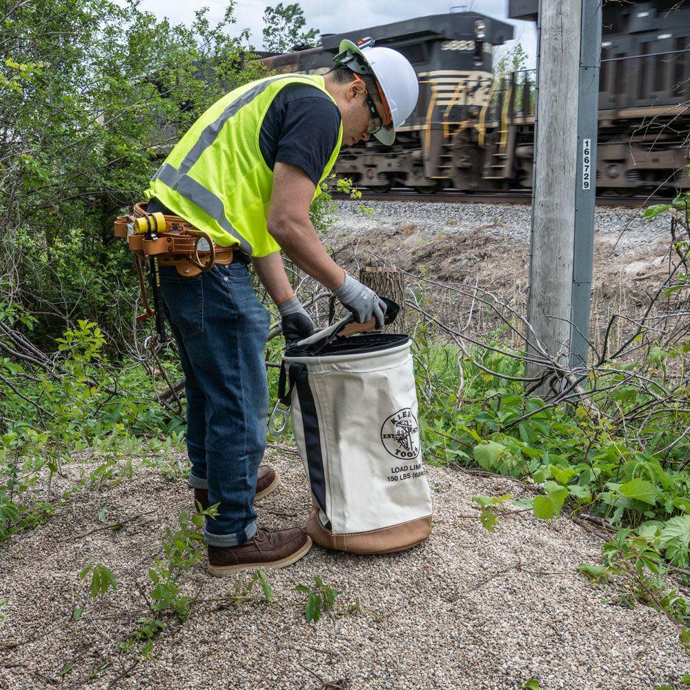 Klein Tools Heavy Duty Top Closing Bucket 22″ - Ascmtools