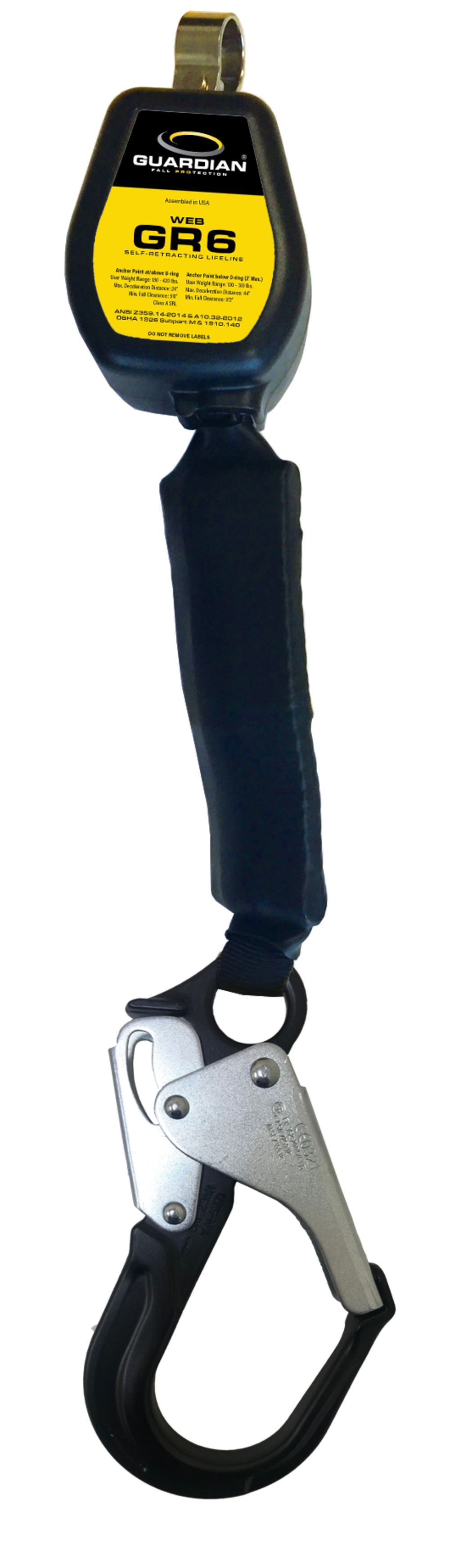 Guardian Fall Protection GR6 Web SRL Aluminum Rebar Hook - Ascmtools