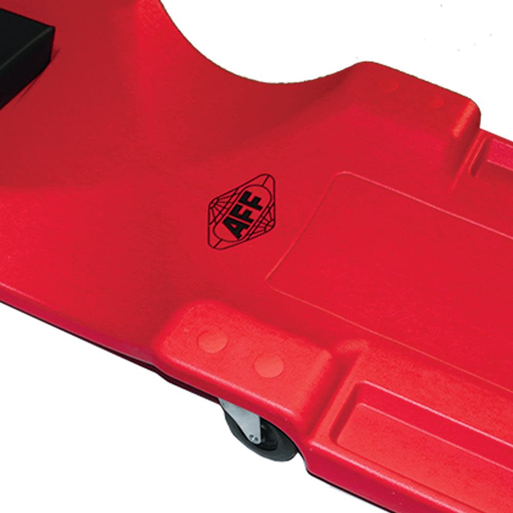 American Forge Garage Creeper with Head Rest Storage Trays - Ascmtools