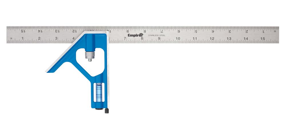 Empire Level 16 in. True Blue Combination Square - Ascmtools