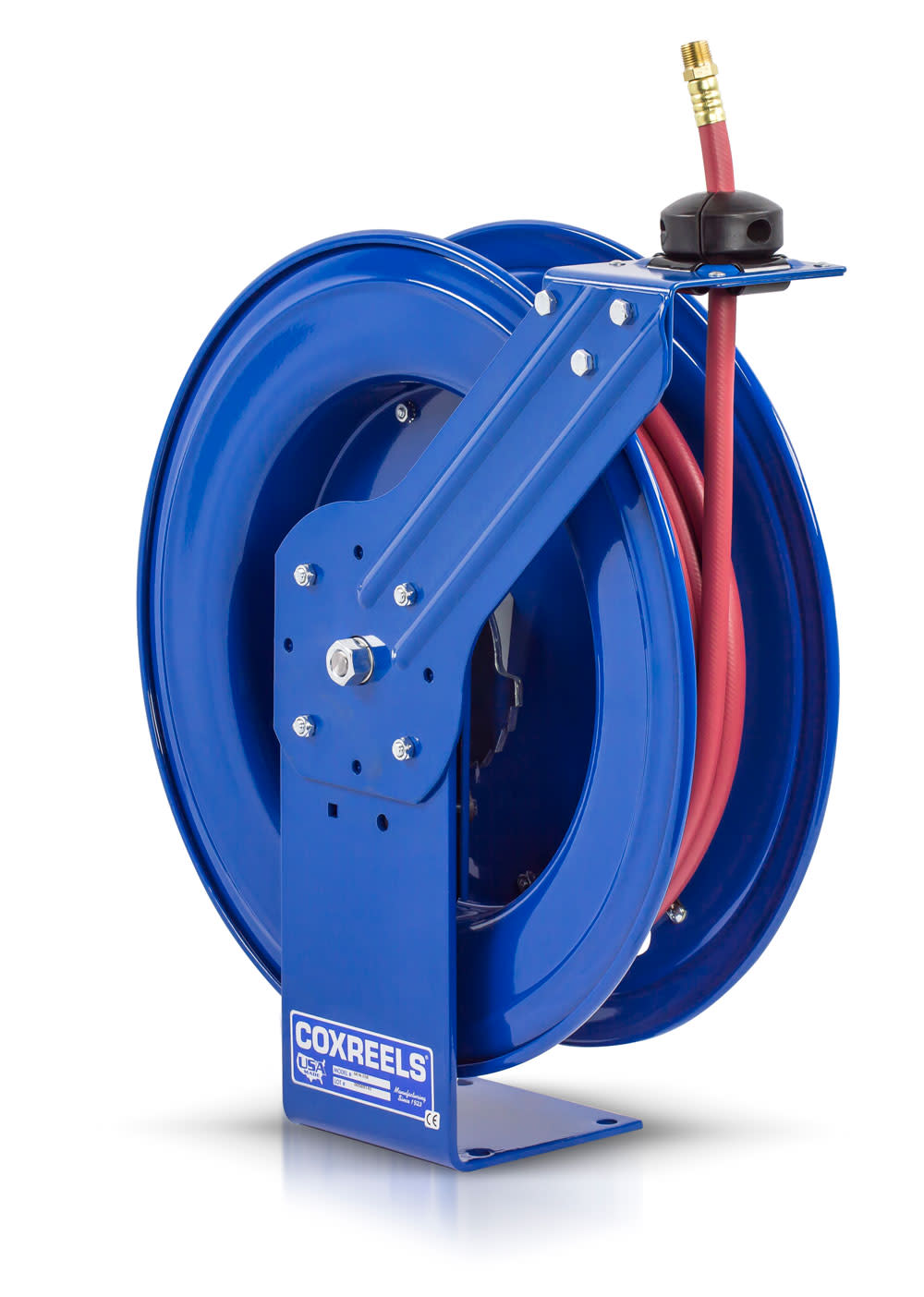 Coxreels 3/8 in x 50 ft Heavy Duty Spring Driven Hose Reel 300 PSI - Ascmtools