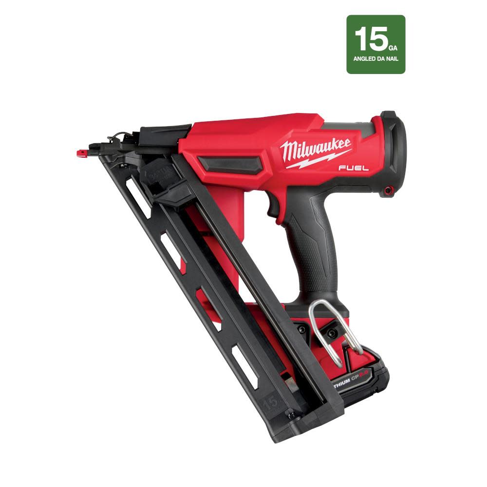 Milwaukee M18 FUEL 15 Gauge Finish Nailer Kit - Ascmtools