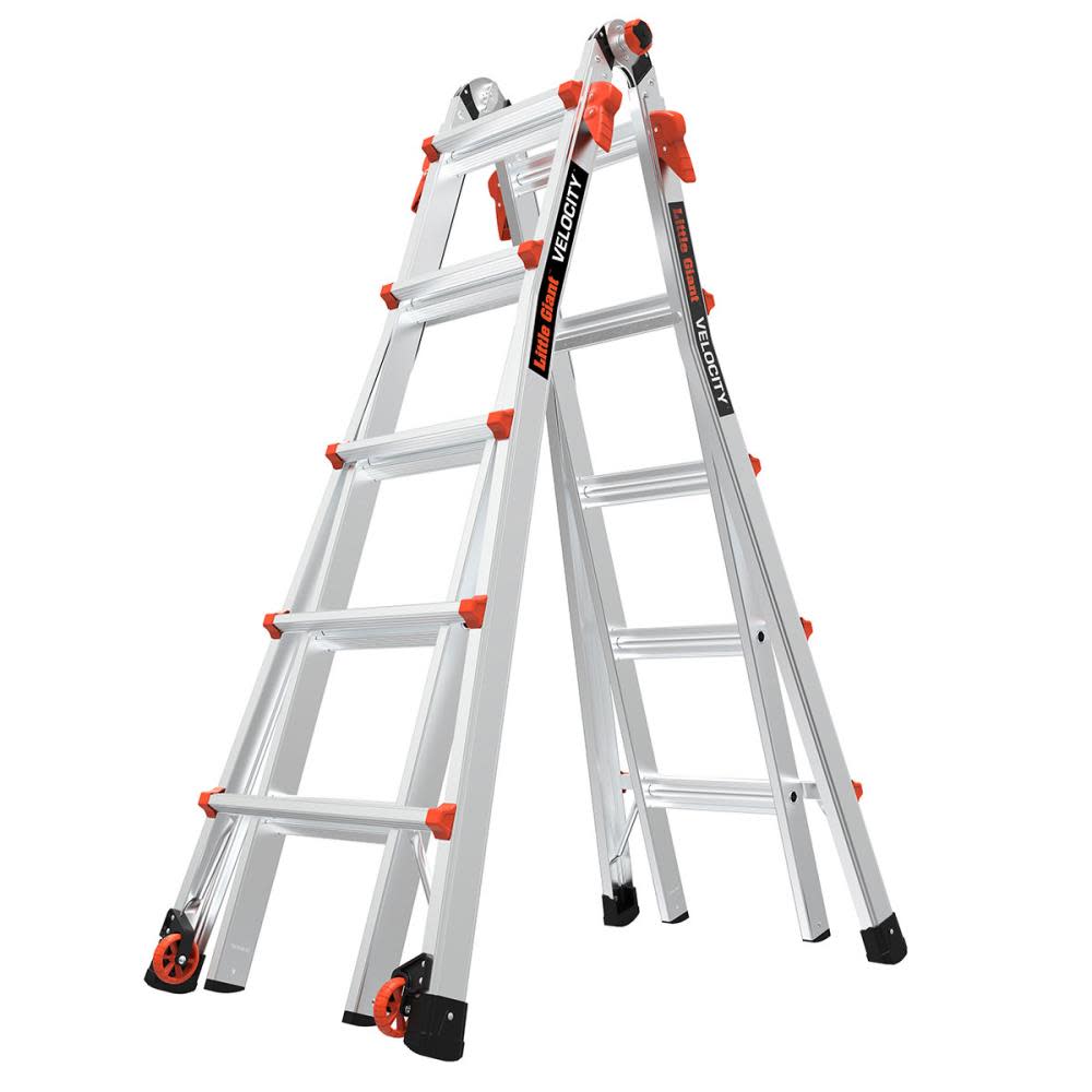 Little Giant Safety Velocity Model 22 300 lb Rated Type-1A Multi-Use Ladder - Ascmtools