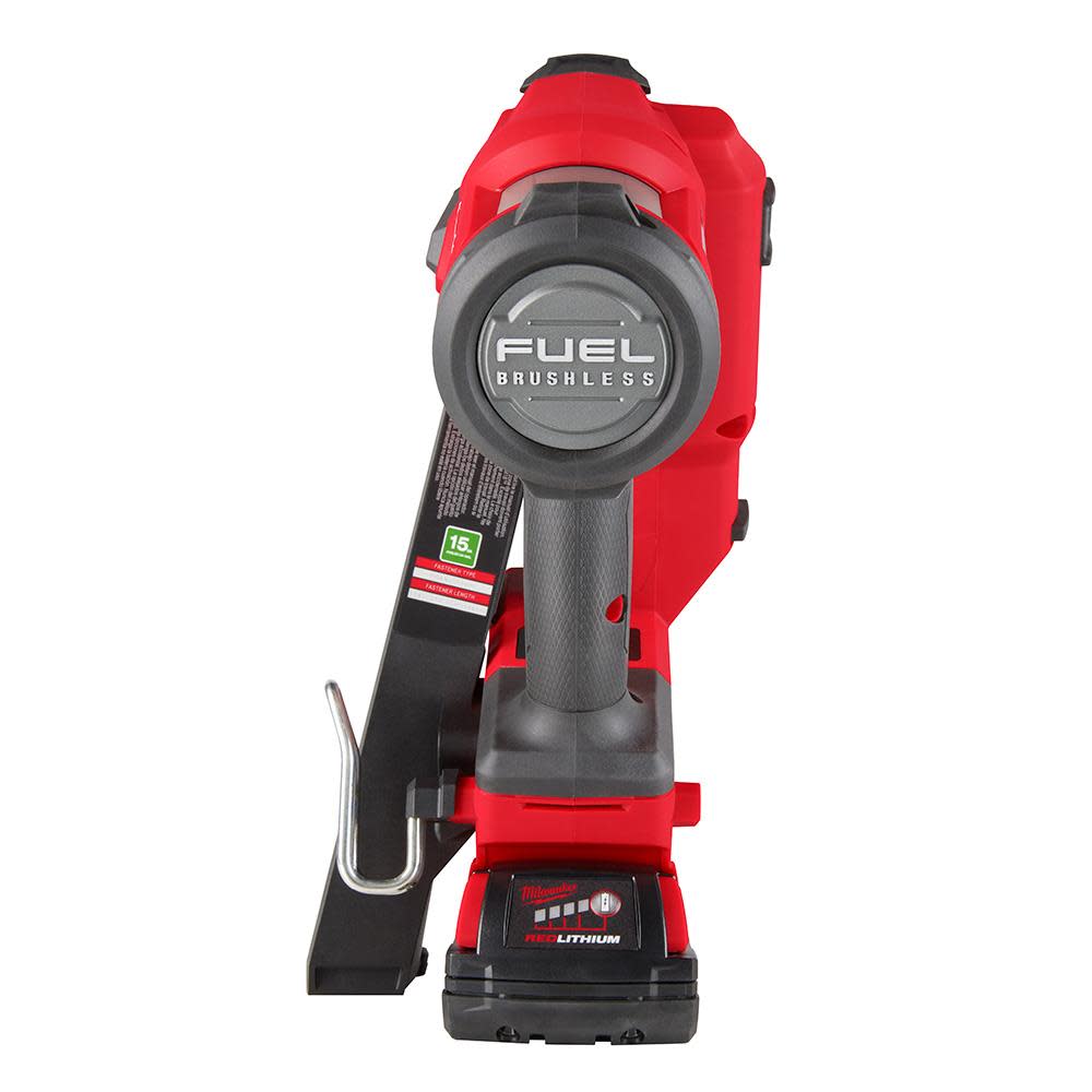 Milwaukee M18 FUEL 15 Gauge Finish Nailer Kit - Ascmtools