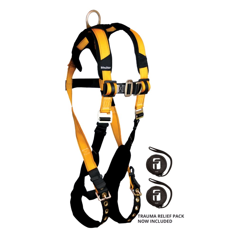 Falltech Journeyman Flex Steel 2D Climbing Harness XL - Ascmtools