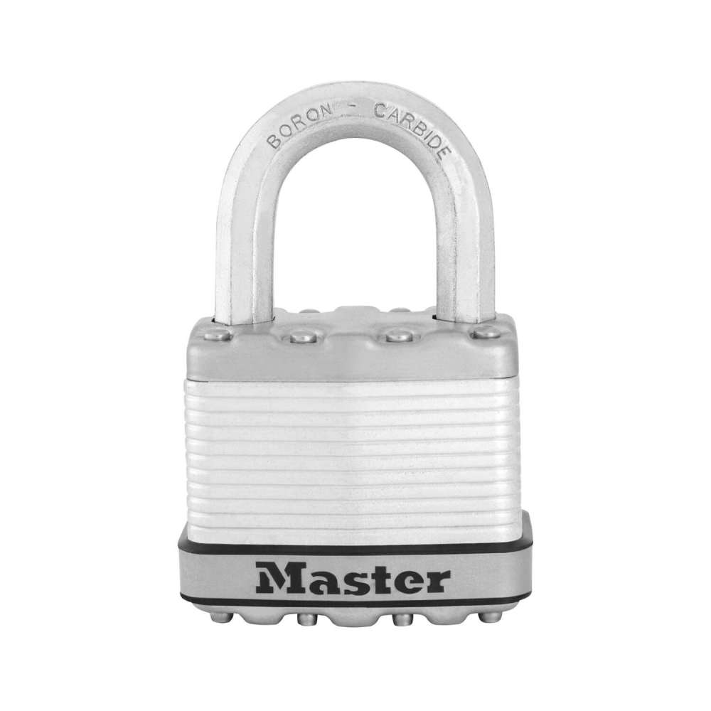 Master Lock Padlock 2 1/8″ Laminated Steel Keyed Alike 2pk - Ascmtools
