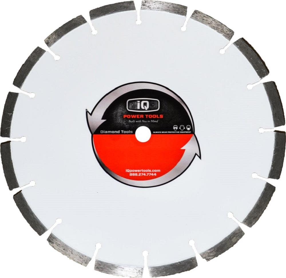 iQ Power Tools 12 In. Silver Segmented Blade - Ascmtools