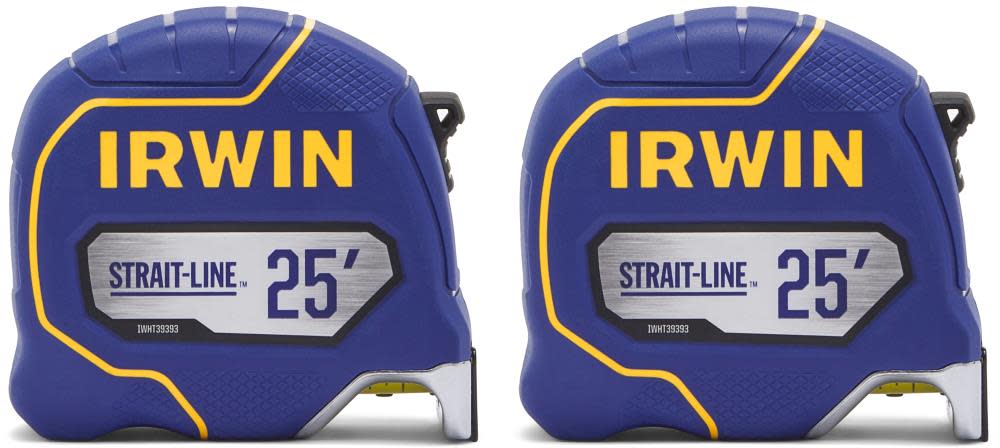 Irwin STRAIT LINE Tape Measure 25′ 2pk - Ascmtools