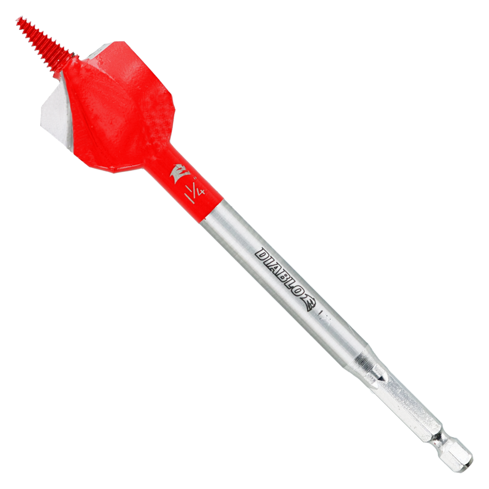 Diablo Tools 1 1/4″x6″ Demo Demon Spade Bit for Nail Embedded Wood - Ascmtools