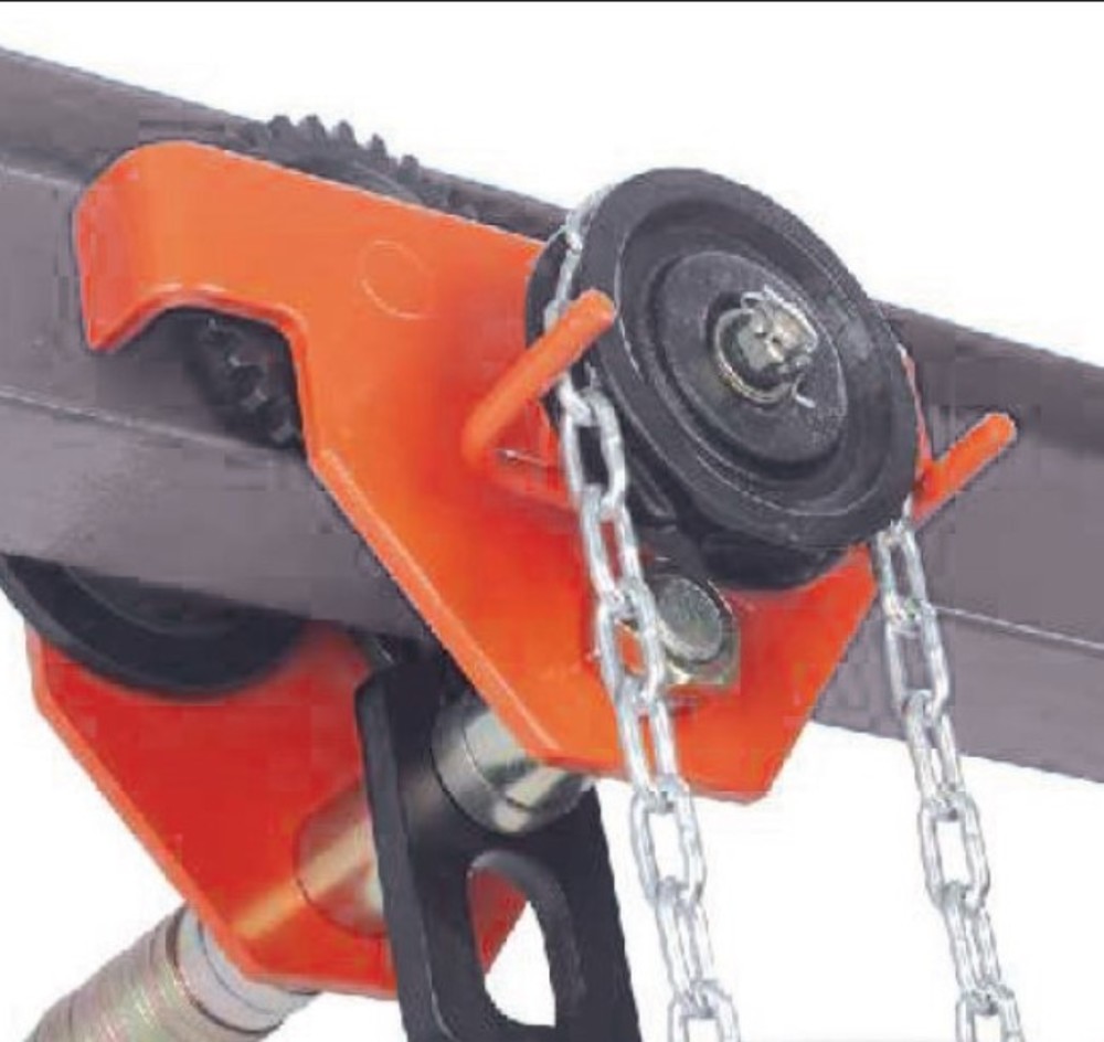 Atlas Lifting and Rigging Gear Trolley 2 Ton 4400 lbs - Ascmtools