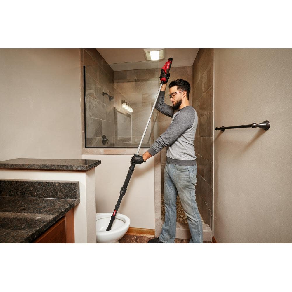 Milwaukee M12 TRAPSNAKE 6′ Toilet Auger Kit - Ascmtools