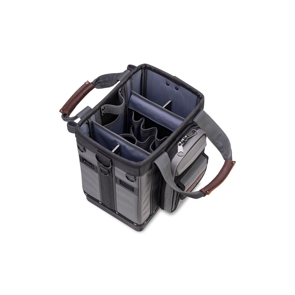 Veto Pro Pac 70 Lbs Large Gray Open Top Plumbing Bag - Ascmtools