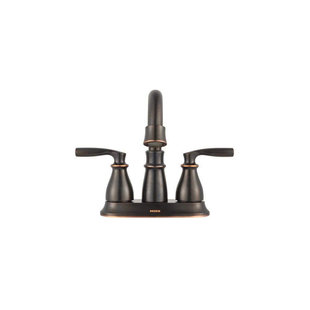 Moen Hilliard Bathroom Faucet Bronze 2 Handle High Arc - Ascmtools