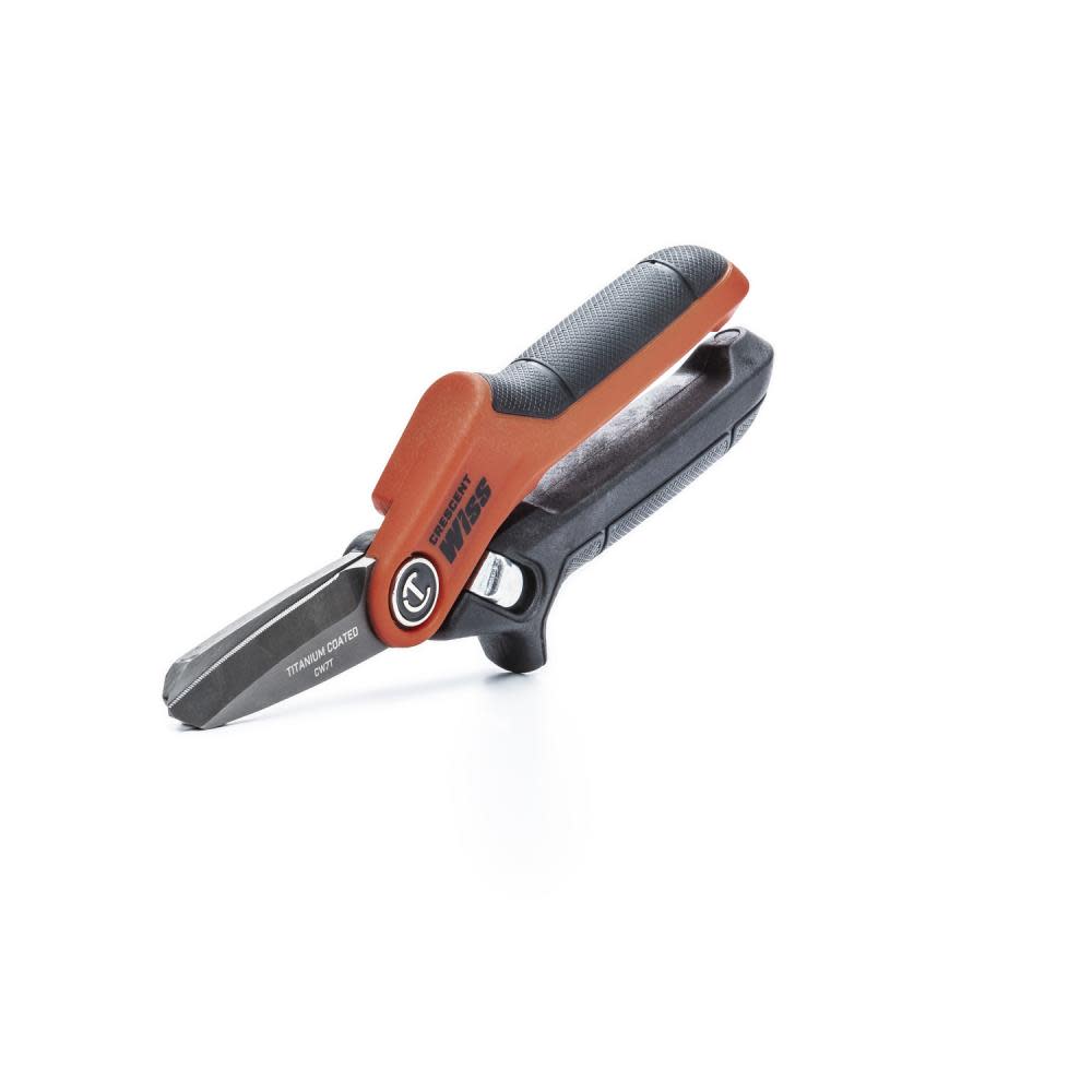 Crescent Wiss 7-1/2″ Tradesman Utility Shears Titanium Coated - Ascmtools