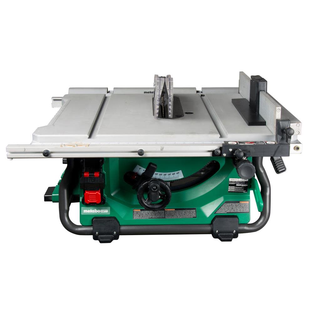 Metabo HPT 36V MultiVolt Table Saw 10″ Brushless (Tool Body Only) - Ascmtools