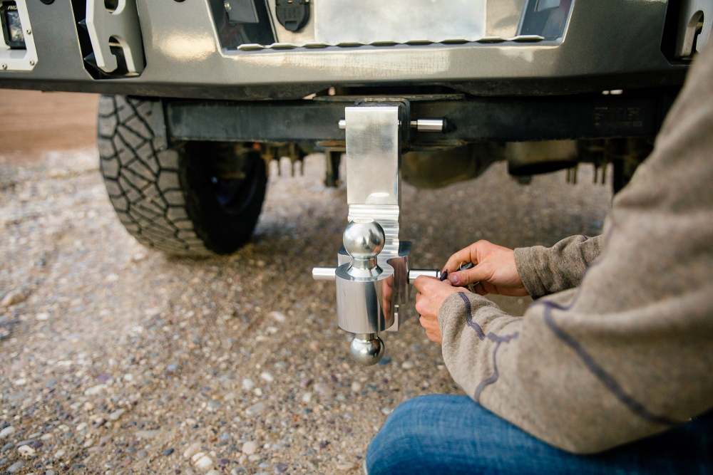 Andersen Hitches 6″ Rapid Hitch Aluminum Adjustable Ball Mount - Ascmtools